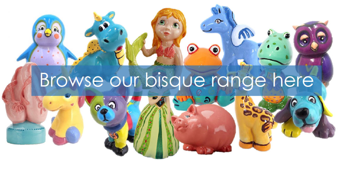 The Paint Your Own Pottery Process, Painting Pottery, PYOP Cromartie Hobbycraft Limited